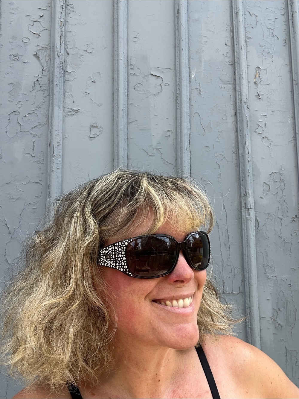Dolce & Gabbana Crystal Sunglasses, OS